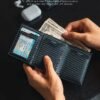 RFID Aluminum Metal Card Holder Wallet for Men | Anti-Theft Credit Card Case | Slim Aluminum Alloy Card Bag