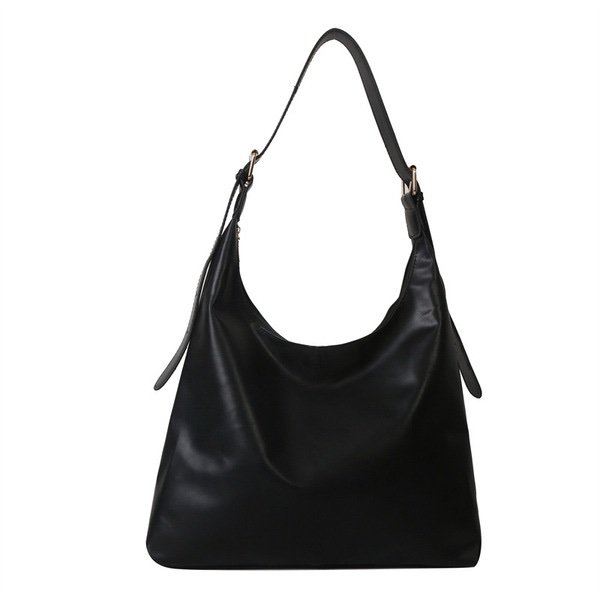 Large Capacity Elegant PU Leather Tote Bag – Urban Commuter Shoulder Bag for Women