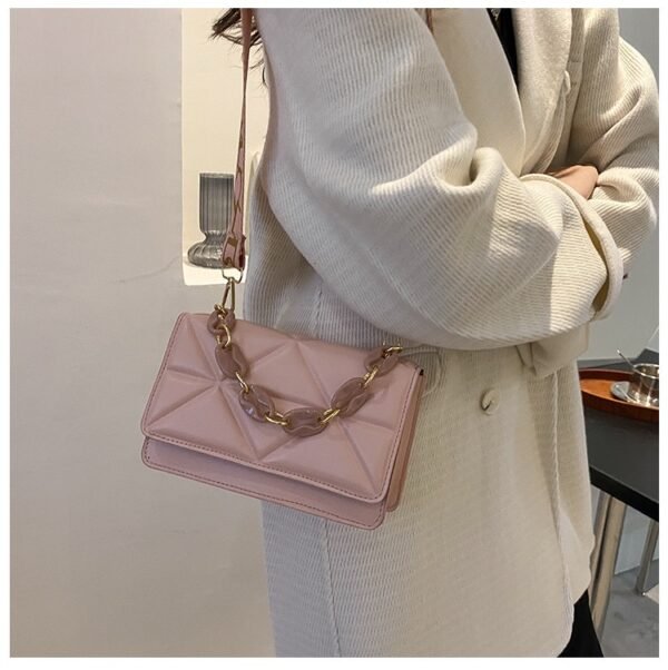 Emir Women’s Retro PU Small Shoulder Bag with Chain Strap
