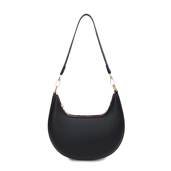 The Eclipse Bag – Minimalist French Crescent Shoulder Bag
