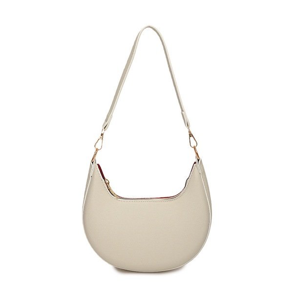 The Eclipse Bag – Minimalist French Crescent Shoulder Bag
