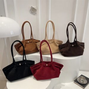Light Luxury Dumpling Shoulder Bag – Elegant Crossbody Satchel for Women