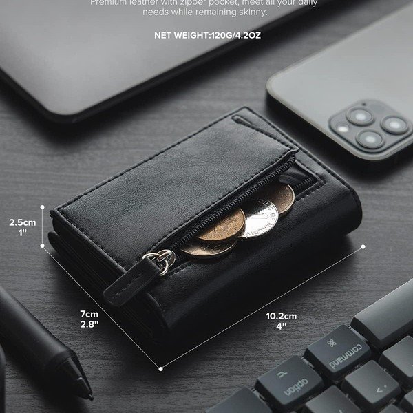 RFID Aluminum Metal Card Holder Wallet for Men | Anti-Theft Credit Card Case | Slim Aluminum Alloy Card Bag