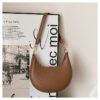 The Eclipse Bag – Minimalist French Crescent Shoulder Bag