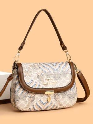 Retro Simple Women’s Crossbody Bag – Elegant Casual Shoulder Bag