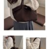 Light Luxury Dumpling Shoulder Bag – Elegant Crossbody Satchel for Women