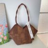 EMIR Geometric Checkered Tote – Fashionable Large Capacity Shoulder Bag
