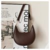 The Eclipse Bag – Minimalist French Crescent Shoulder Bag