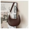 The Eclipse Bag – Minimalist French Crescent Shoulder Bag