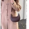 The Eclipse Bag – Minimalist French Crescent Shoulder Bag