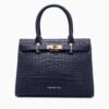 Verona Luxe Croc-Embossed Handbag