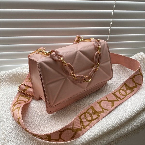 Emir Women’s Retro PU Small Shoulder Bag with Chain Strap