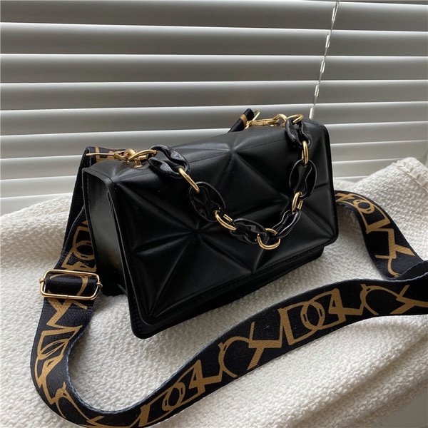 Emir Women’s Retro PU Small Shoulder Bag with Chain Strap