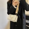 Emir Women’s Retro PU Small Shoulder Bag with Chain Strap
