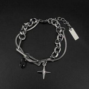 Eclipse Dual-Chain Bracelet