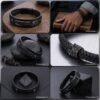 Midnight Crown Leather Bracelet