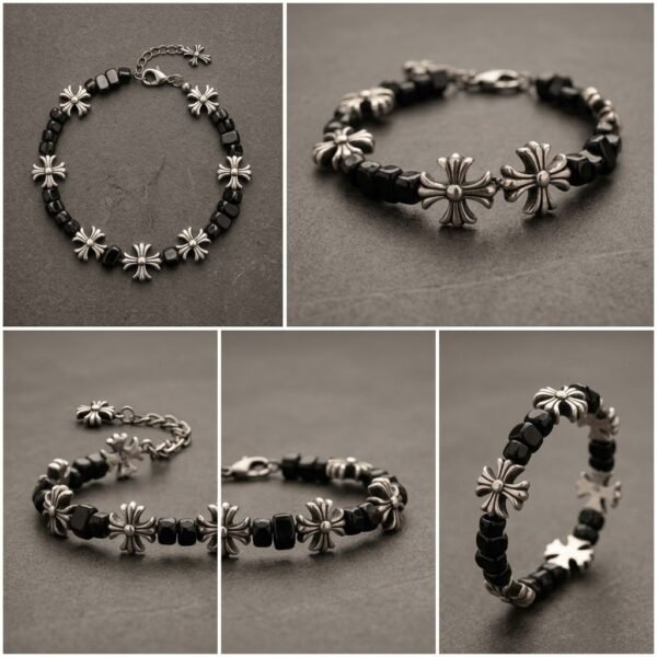 Gothic Charm Bracelet