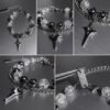 Silver Starlight Bead Bracelet
