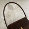 Women’s Leopard Print Shoulder Bag – Korean Retro Small Underarm Bag for Women