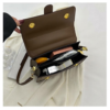 img_0814 Women’s Chic Crossbody Bag – Elegant Small Square Shoulder Bag with Zipper, Brown | Emir Bangladesh