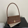 Women’s Leopard Print Shoulder Bag – Korean Retro Small Underarm Bag for Women